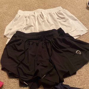 set of 3 of amazon preppy shorts size small
